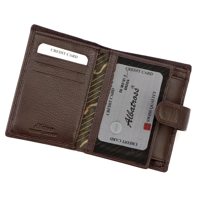 Skórzany męski portfel Albatross SN MW101 Z RFID