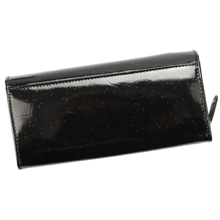 Mato Grosso damski portfel podłużna klasyczna skórzana portmonetka RFID