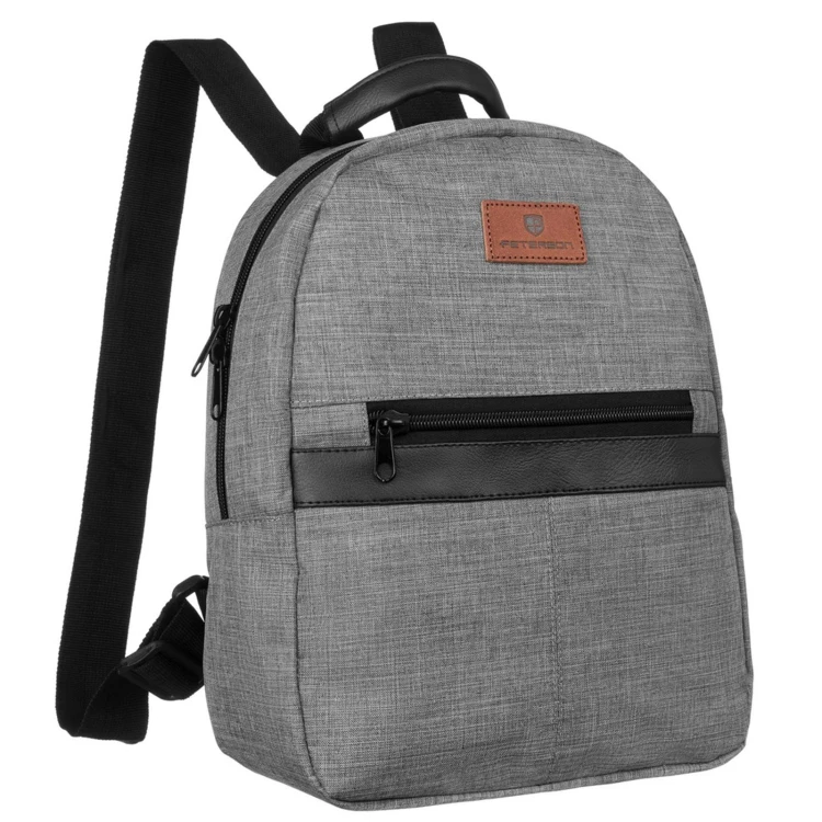 Materiałowy plecak męski Peterson PTN GBP-05