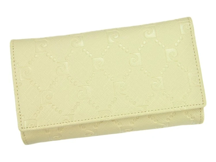 Portfel damski z elementami ze skóry naturalnej Pierre Cardin P79 455