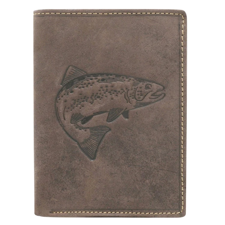 Wild ANIMALS N4-CHM FISH — brązowy