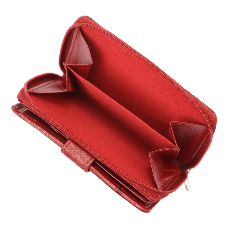 Skórzany damski portfel Albatross GN LW-S05 PIPE