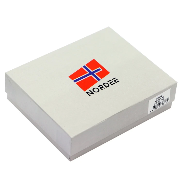 Skórzany męski portfel Nordee ADL01-N992L-BPull