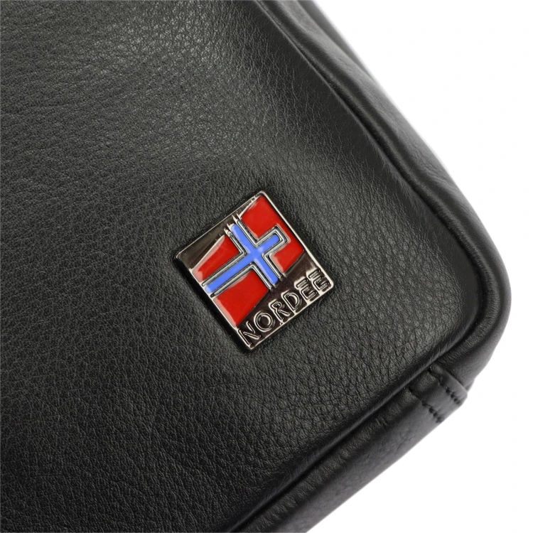 Saszetka męska z naturalnej skóry Nordee MSD-02 GM01 NAPPA