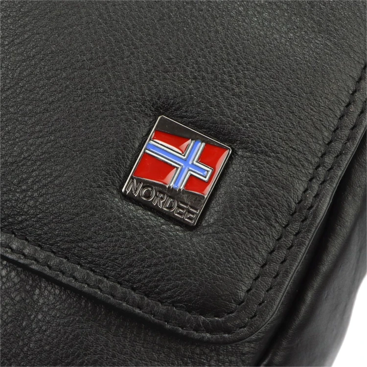 Saszetka męska z naturalnej skóry Nordee MSD-03 GM03