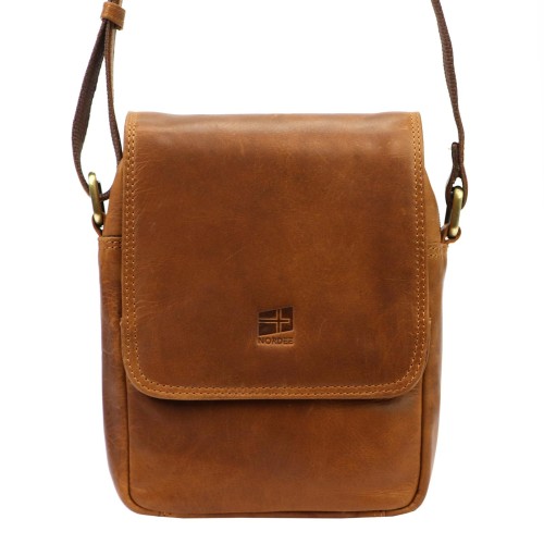 Saszetka męska z naturalnej skóry Nordee MSD-03 GM04