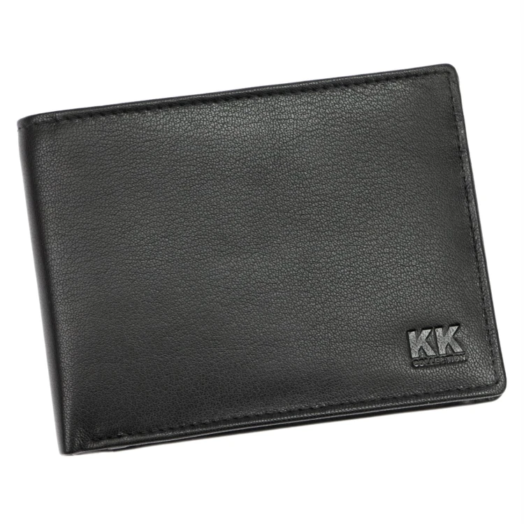 Skórzany męski portfel Money Kepper KK 12