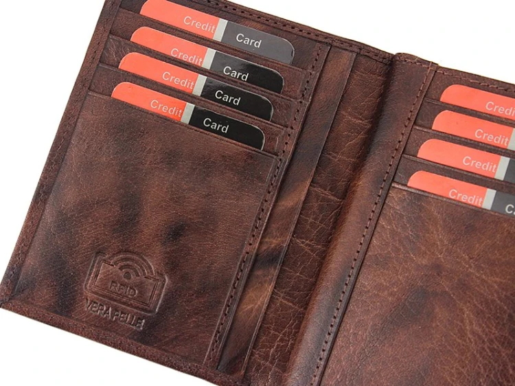 Skórzany męski portfel Pierre Cardin FOSSIL TILAK12 331 RFID