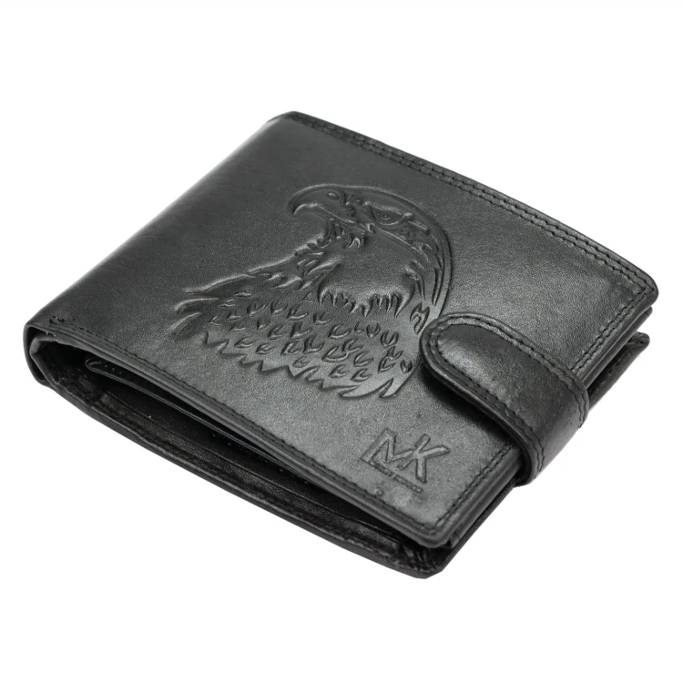 Skórzany męski portfel Money Kepper TCC 5600B-6 RFID
