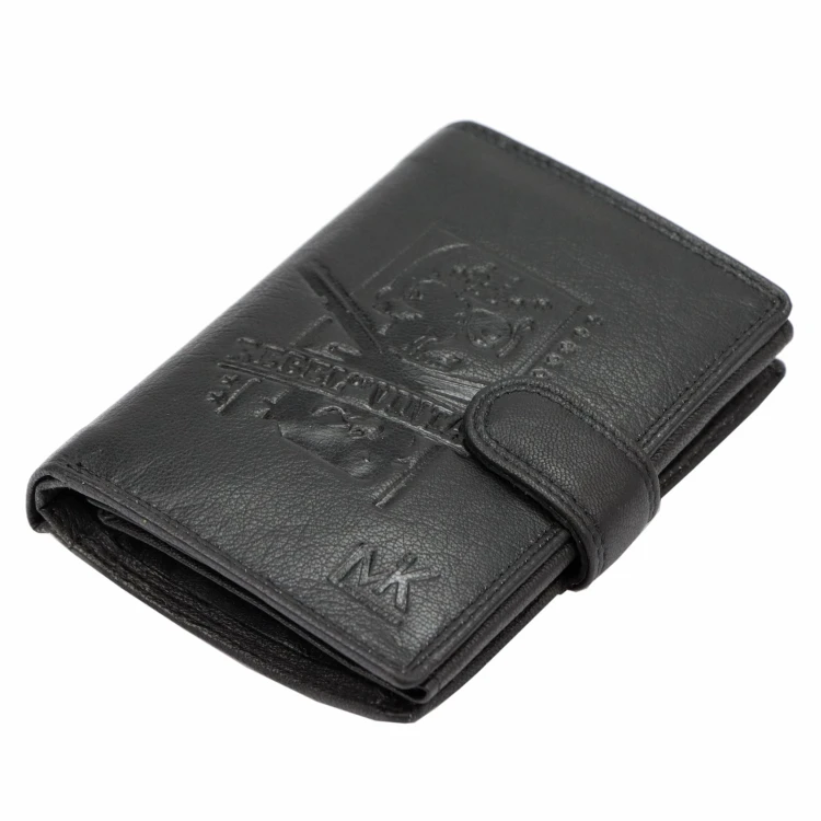Skórzany męski portfel Money Kepper TCC 5601B-5 RFID