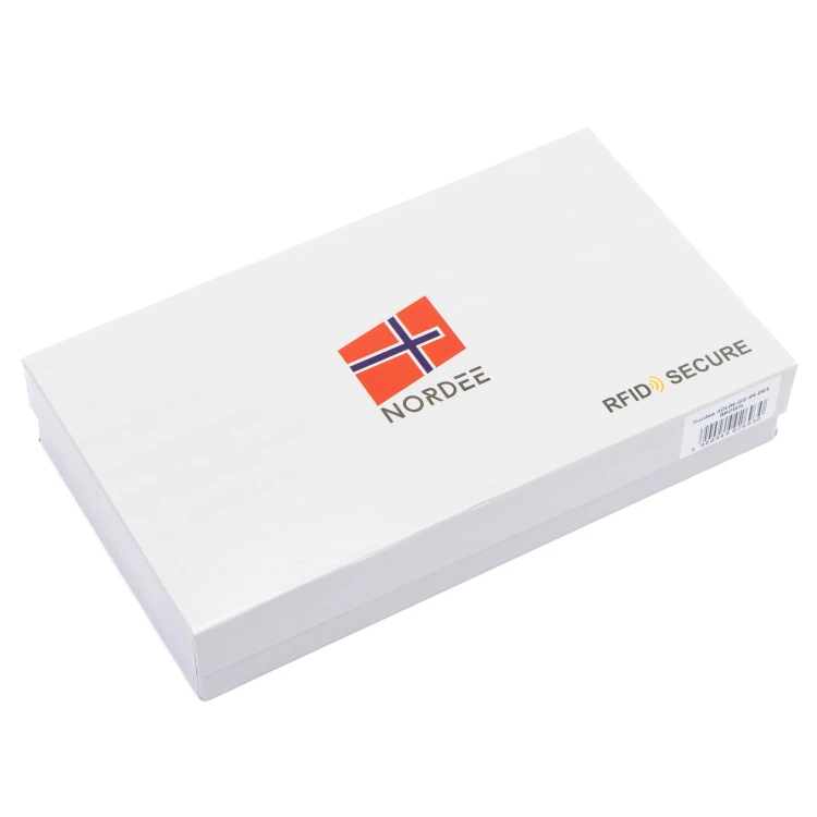 Damski portfel z naturalnej skóry Nordee ADL04-GG-05-DES