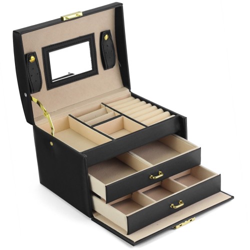 Eleganki kuferek ze skóry ekologicznej PATRIZIA BEAUTY-23004