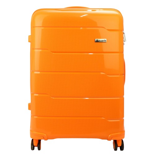 Mocne materiałowe walizki podróżne damskie Pierre Cardin LEE01 PP03 103 x3 Z