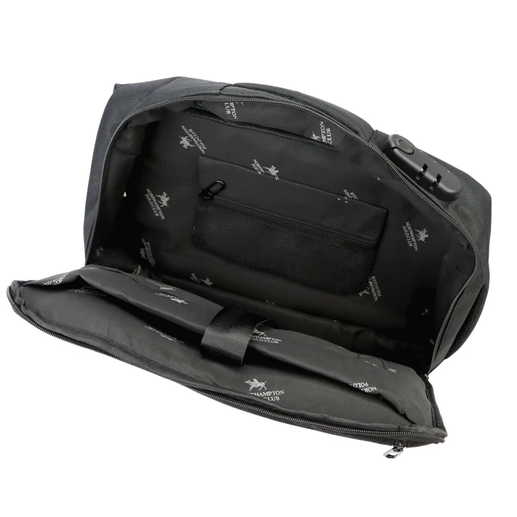 Materiałowy plecak męski Northampton Polo Club PC3096#