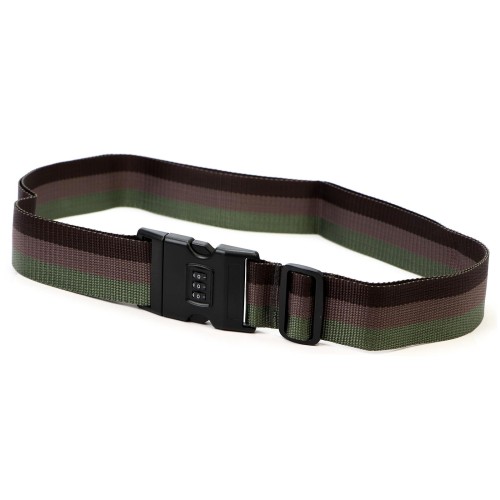 Pas bagażowy Gregorio do walizki z kodem szyfrowym Luggage Strap D3