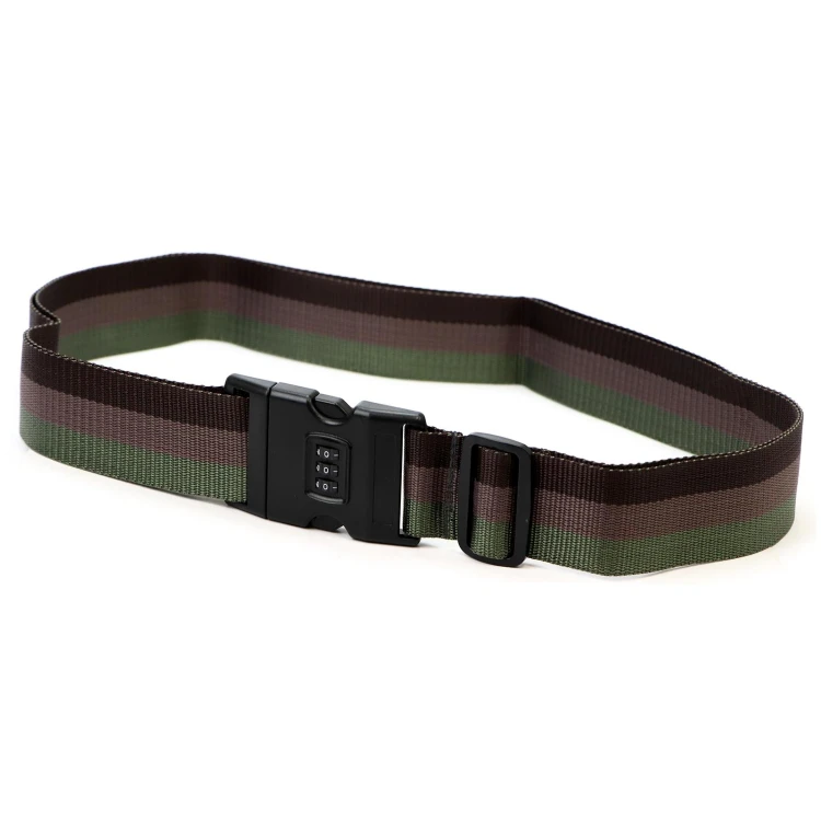 Pas bagażowy Gregorio do walizki z kodem szyfrowym Luggage Strap D3