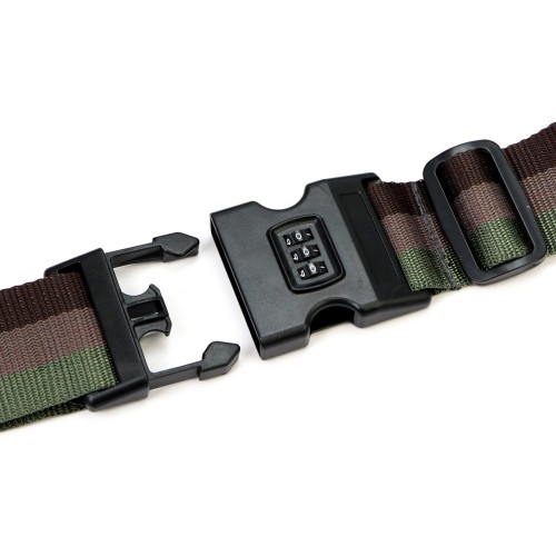 Pas bagażowy Gregorio do walizki z kodem szyfrowym Luggage Strap D3