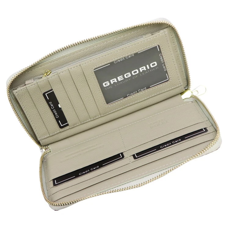 Skórzany damski portfel Gregorio SNR-119