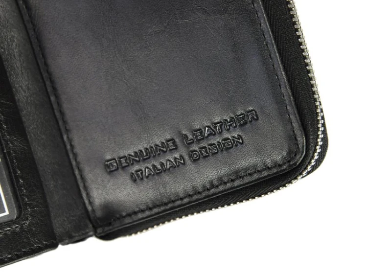 skóra naturalna + Damski portfel ze skóry ekologicznej Gregorio GL-116