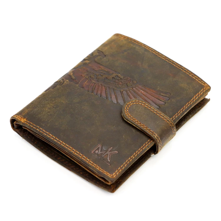Skórzany męski portfel Money Kepper CCH 5601B