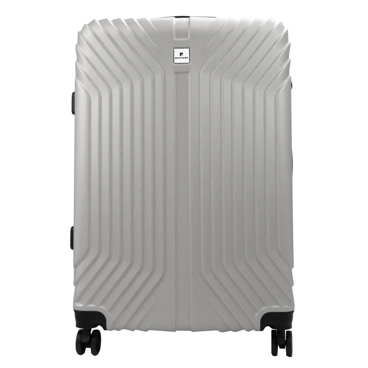 Mocna walizka damska z ABSu Pierre Cardin ISTANBUL MED10 x3 Z