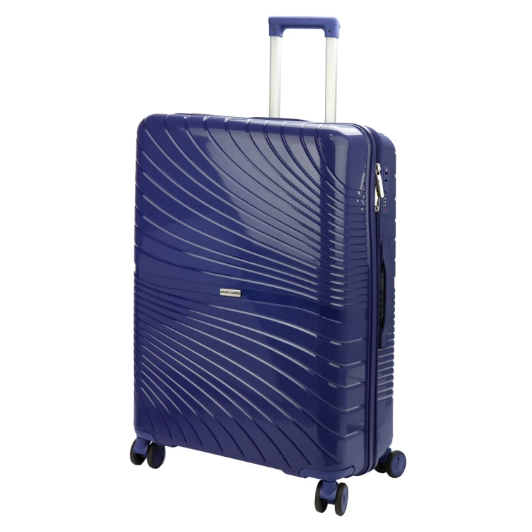 Mocne materiałowe walizki podróżne damskie Pierre Cardin 1103 JOY01 x3 Z