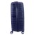 Mocna walizka damska z ABSu Pierre Cardin LEE01 PP02 102 x3 Z