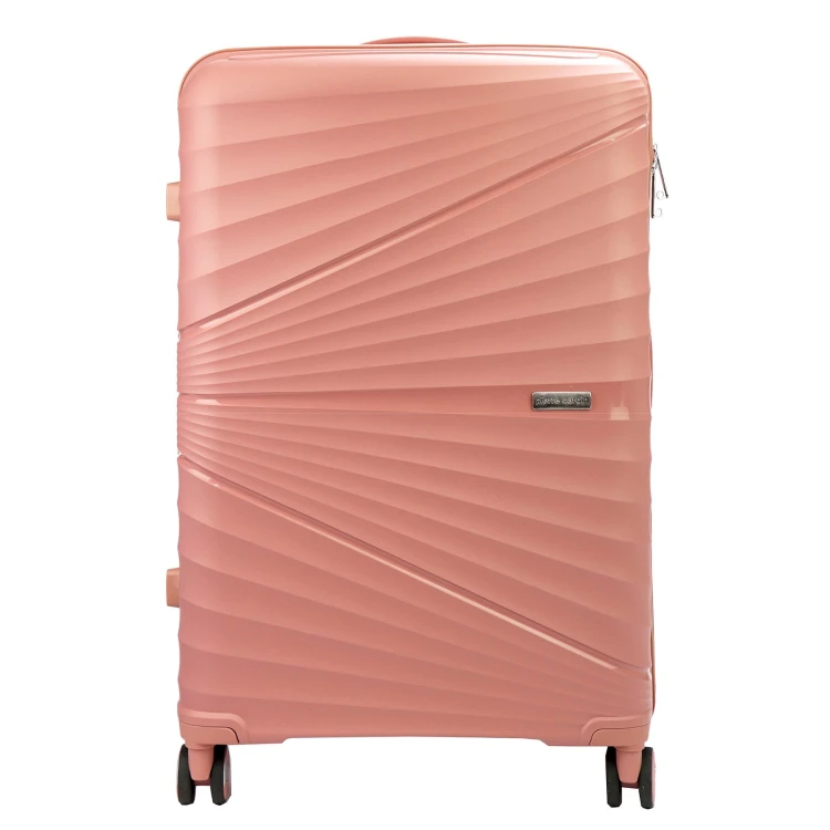 Mocna walizka damska z ABSu Pierre Cardin LEE01 PP02 102 x3 Z