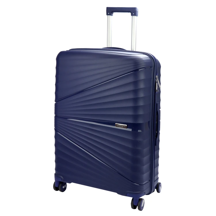 Mocna walizka damska z ABSu Pierre Cardin LEE01 PP02 102 x3 Z