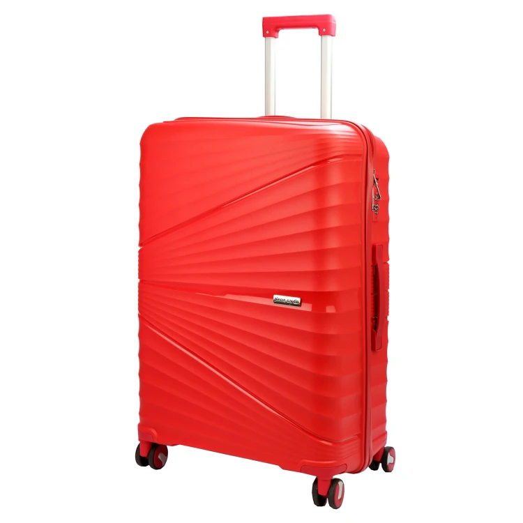 Mocna walizka damska z ABSu Pierre Cardin LEE01 PP02 102 x3 Z