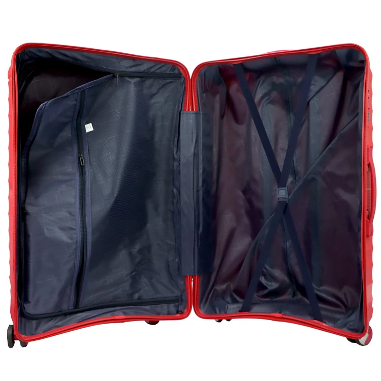 Mocna walizka damska z ABSu Pierre Cardin LEE01 PP02 102 x3 Z