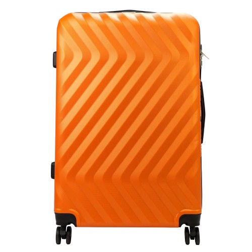 Mocna walizka damska z ABSu Pierre Cardin MED12 x3 Z