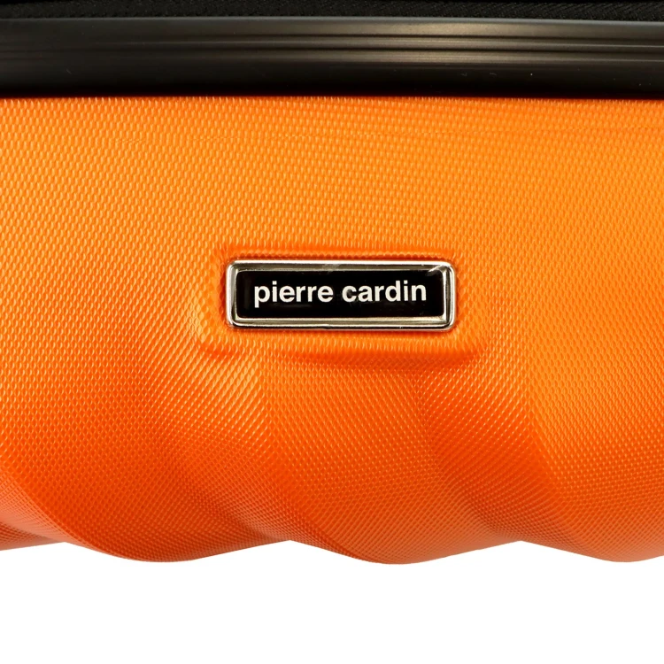 Mocna walizka damska z ABSu Pierre Cardin MED12 x3 Z