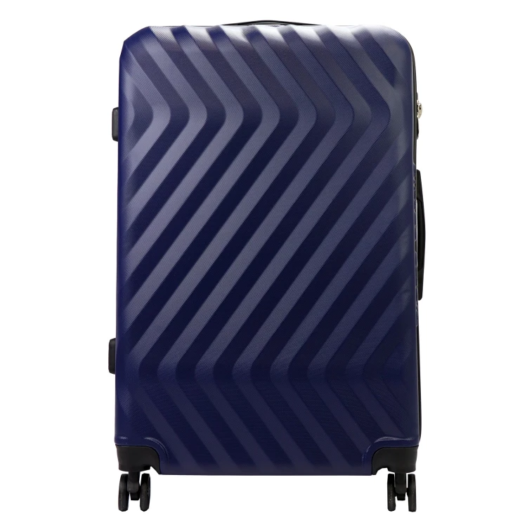 Mocna walizka damska z ABSu Pierre Cardin MED12 x3 Z