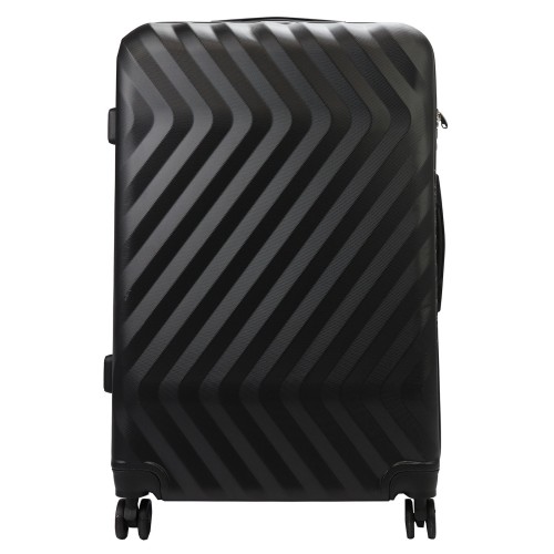 Mocna walizka damska z ABSu Pierre Cardin MED12 x3 Z