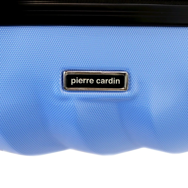 Mocna walizka damska z ABSu Pierre Cardin MED12 x3 Z