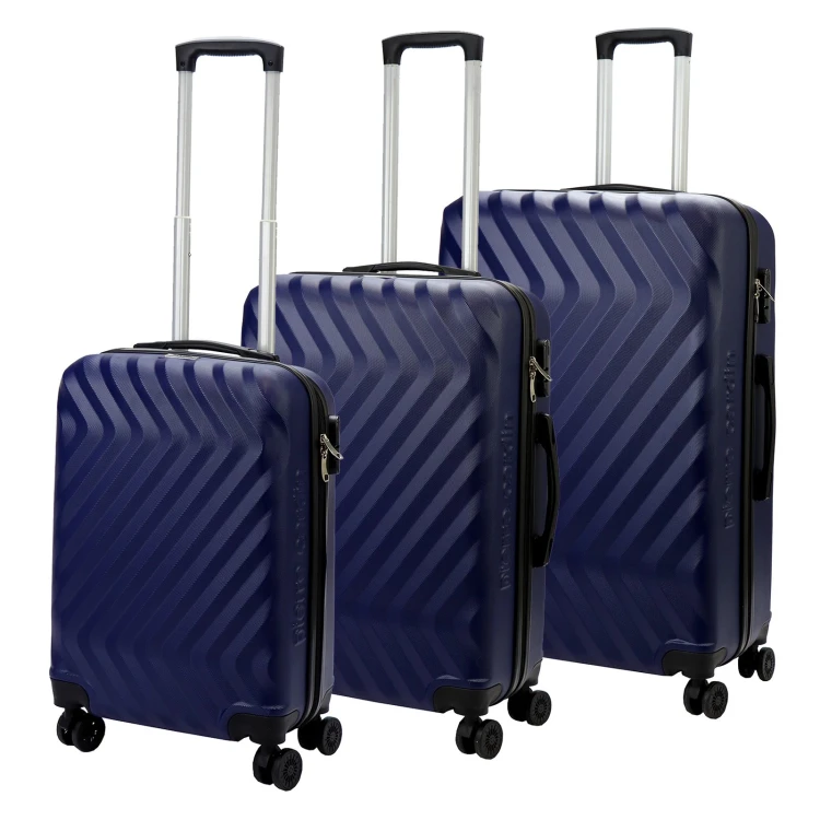 Mocna walizka damska z ABSu Pierre Cardin MED12 x3 Z