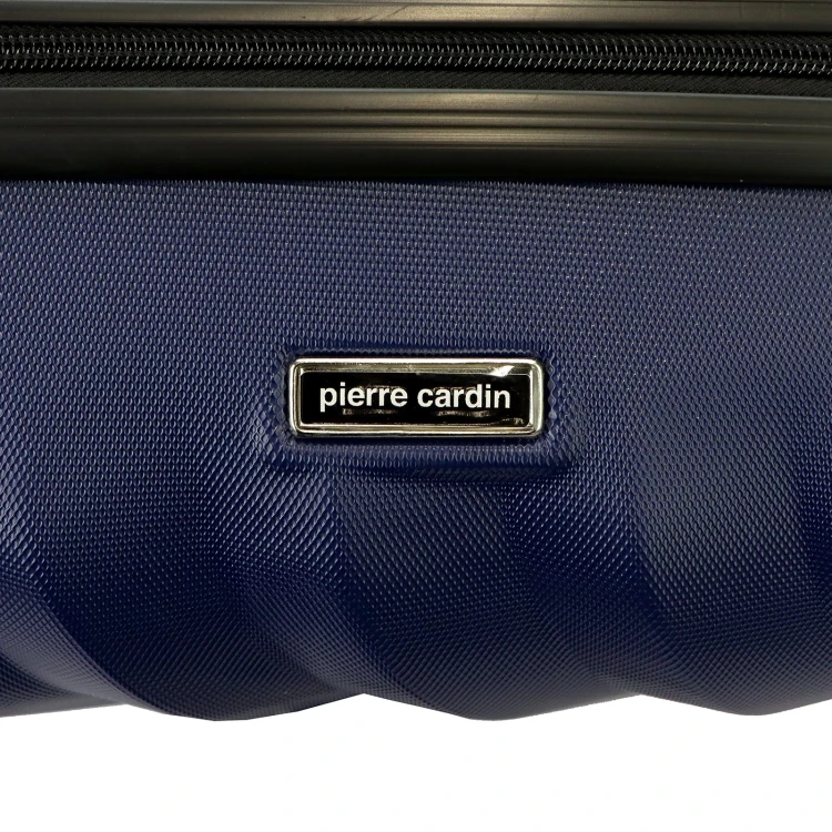 Mocna walizka damska z ABSu Pierre Cardin MED12 x3 Z