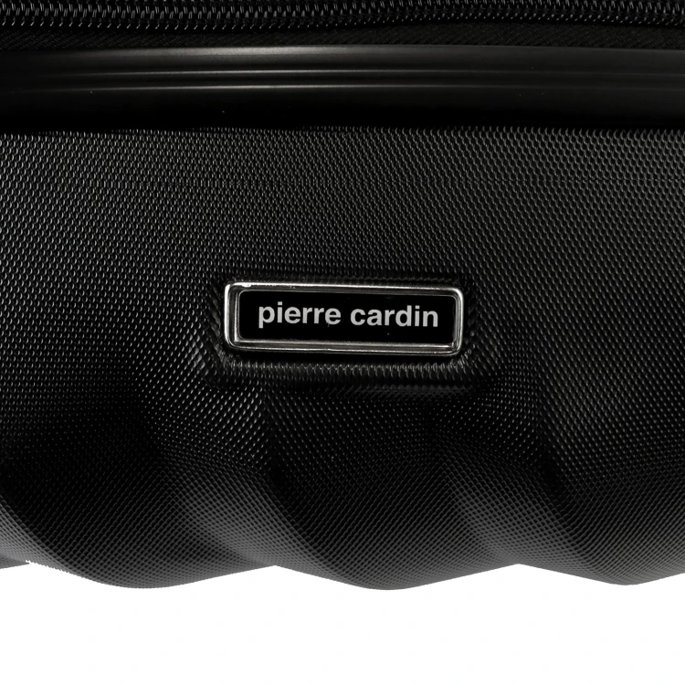 Mocna walizka damska z ABSu Pierre Cardin MED12 x3 Z