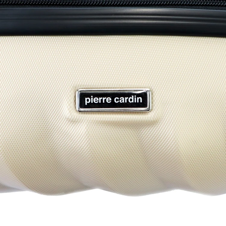 Mocna walizka damska z ABSu Pierre Cardin MED12 x3 Z