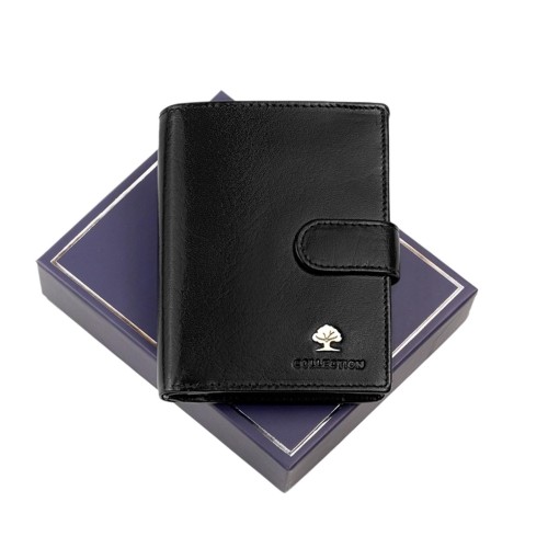 Skórzany męski portfel Luxury 277 RFID