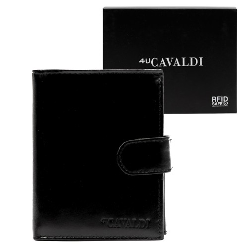 Skórzany męski portfel Cavaldi 0001L-P-BS RFID