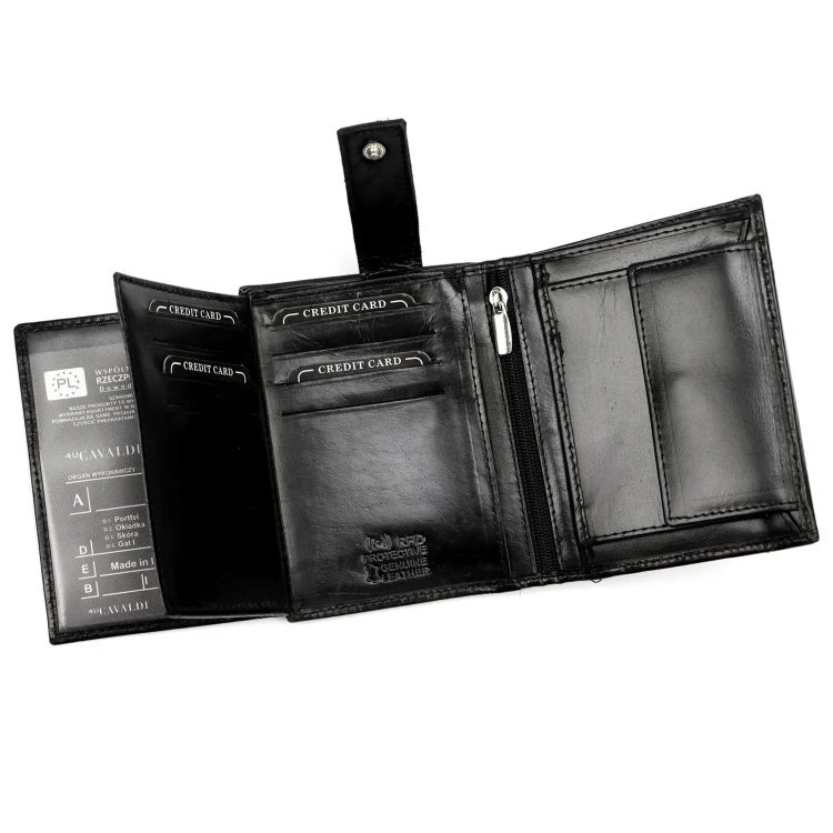 Cavaldi 0104-P-BS RFID — czarny