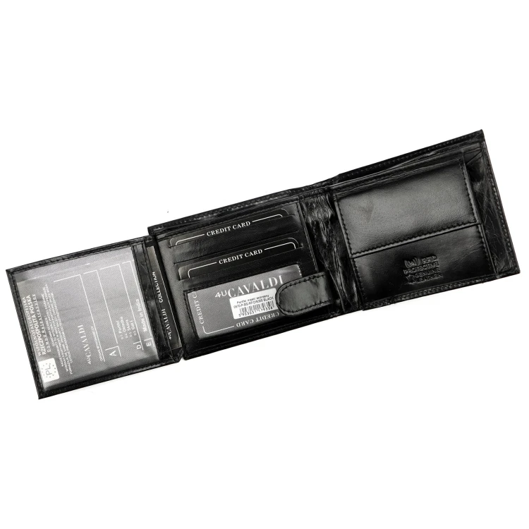 Cavaldi 0670-P-BS RFID — czarny
