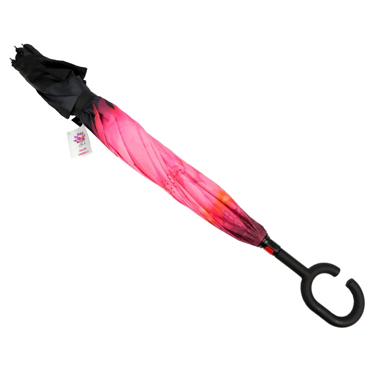 Damski automatyczny parasol w kwiaty Yili 6802