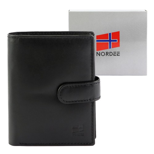 Skórzany męski portfel Nordee SLANGE N4