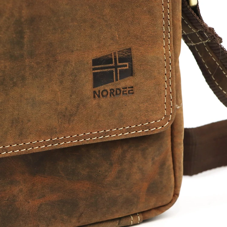 Saszetka męska z naturalnej skóry Nordee DOH-GM-03