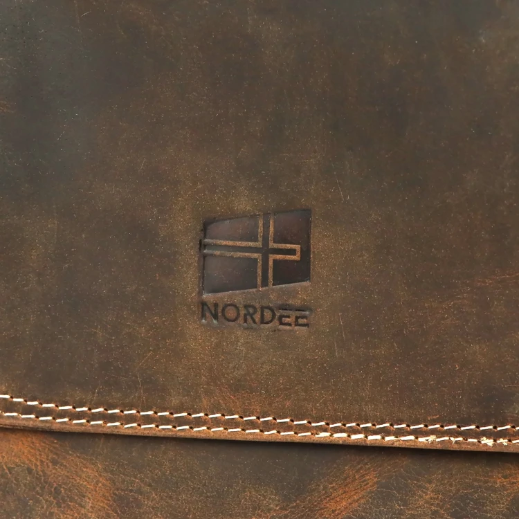 Saszetka męska z naturalnej skóry Nordee DOH-GM-04