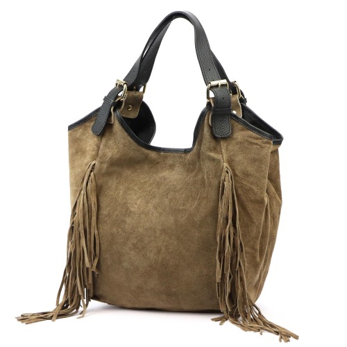 Luka 25-019 — taupe + czarny