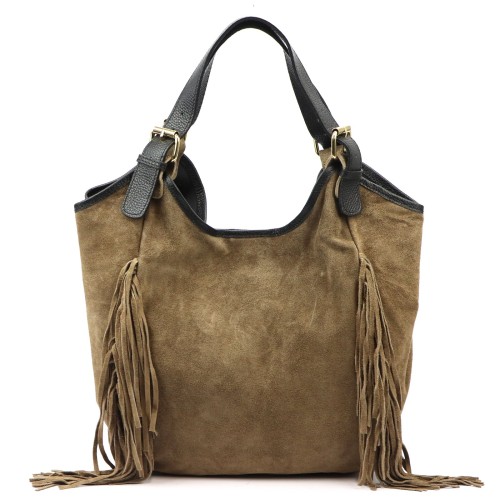 Luka 25-019 — taupe + czarny
